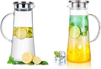 AKKY ENTERPRISE 1.3 L Glass Water Jug
