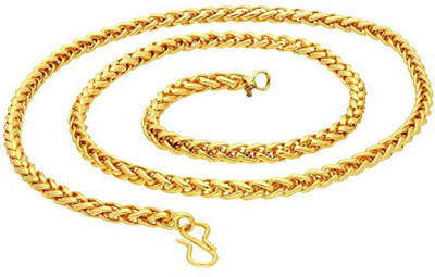 TESSERACT Gold-plated Gold-plated Plated Brass Chain