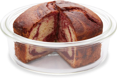 BOROSIL IYRNDSH1400 Baking Dish(Microwave Safe)