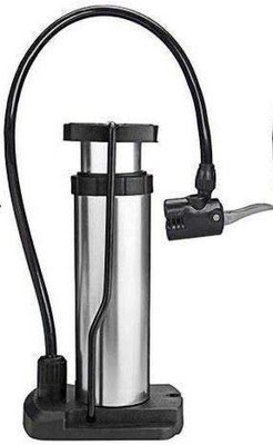 Original Mart Cycle Mini Foot Air Pump Ball, Car, Balloon, Bicycle, Motorcycle, Football Pump, Volleyball Pump, Basketball Pump, Handball Pump Pump(Silver)