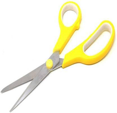 Parry fabric scissor used for home, tailor, fabric cutting Scissors(Set of 1, Yellow, Silver)