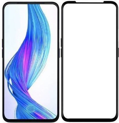 BRENZZ Edge To Edge Tempered Glass for Realme X(Pack of 1)