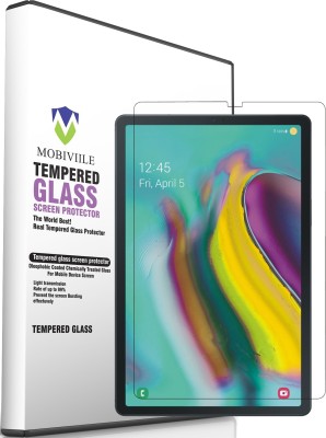MOBIVIILE Tempered Glass Guard for Samsung Galaxy Tab S5e 10.5 Inch, Samsung Galaxy Tab S6 10.5 Inch, T720 T725(Pack of 1)