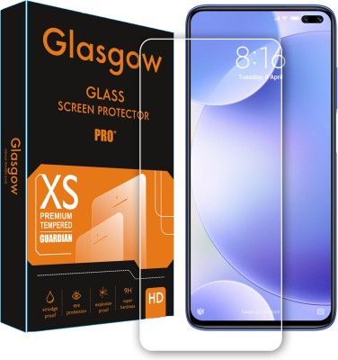 Glasgow Tempered Glass Guard for Poco X2(Pack of 1)