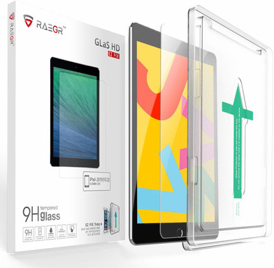 RAEGR Tempered Glass Guard for iPad 10.2-inch (8th Gen, 2020) / (7th Gen, 2019)(Pack of 1)
