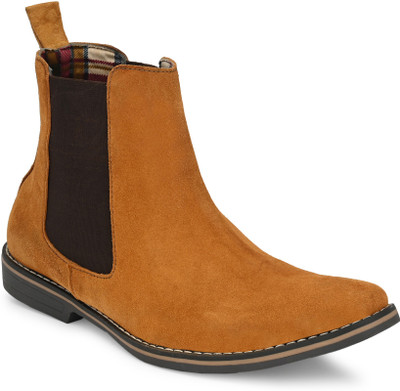 EEGO ITALY Boots For Men(Tan , 6)