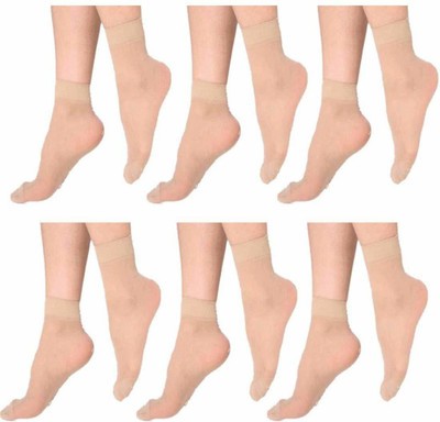 WAFCO Women Self Design Ankle Length(Pack of 6)