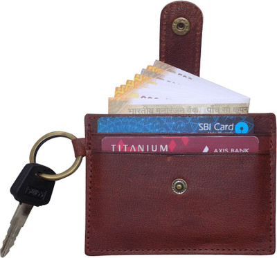 Style 98 Travel/Modern 4 Card Holder(Set of 1, Tan)