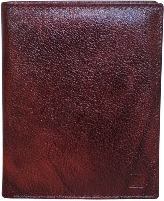 Style 98 Leather Travel Passport Holder Wallet Credit Debit Card Holder Organizer for Men and Women(Brown)