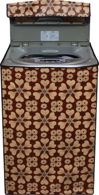 LITHARA Top Loading Washing Machine  Cover(Width: 60.96 cm, Beige, Gold)
