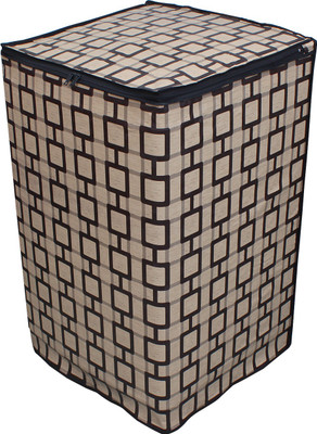 Star Weaves Top Loading Washing Machine  Cover(Width: 58.52 cm, Beige)