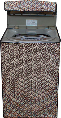 LITHARA Top Loading Washing Machine  Cover(Width: 66.04 cm, Brown, Grey)