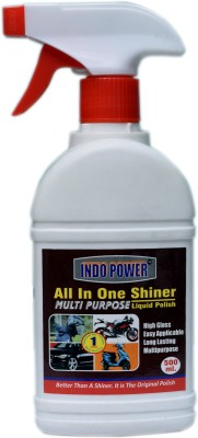 INDOPOWER ALL IN ONE SHINER SPRAY 500ml. COV64 Vehicle Interior Cleaner(500 ml)