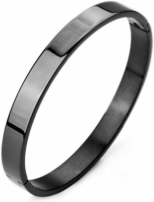 Heer Collection Stainless Steel Titanium Kada