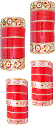 JSD Plastic Bangle Set(Pack of 160)