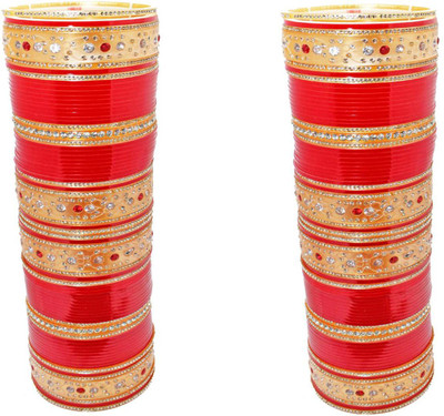 JSD Plastic Bangle Set(Pack of 140)