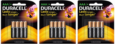 DURACELL AAA -12pcs  Battery(Pack of 12)