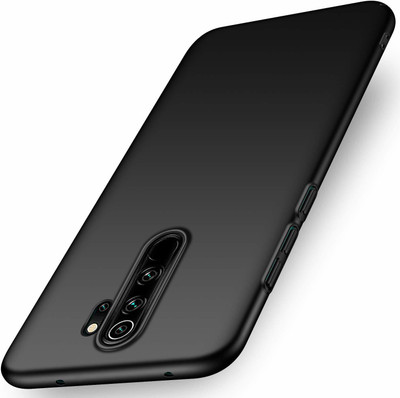 Aboron Back Cover for Mi Redmi Note 8 Pro(Black, Flexible, Silicon, Pack of: 1)