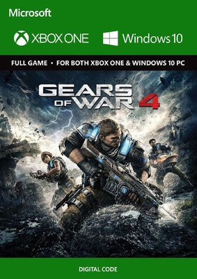 Gears of War 4 for Xbox One and PC(Code in the Box - for Xbox One)