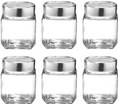 TREO Cube Jar  - 580 ml Glass Utility Container