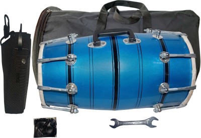 GT manufacturers Dholak Blue Nut & Bolts Dholak(Multicolor)