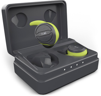 boAt Airdopes 491 True Wireless Bluetooth Headset(Spirit Lime, True Wireless)