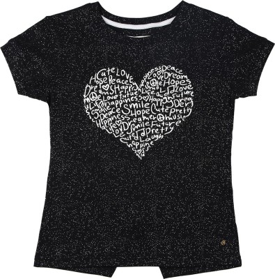 Gini Jony Baby Girls Casual Cotton Blend Knit TopBlack Pack of 1