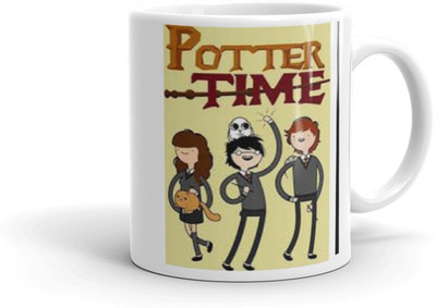 THE SD STORE HARRY POTTER MULTICOLOUR PRINTED COFFEE & TEA CUP Ceramic Coffee Mug(320 ml)