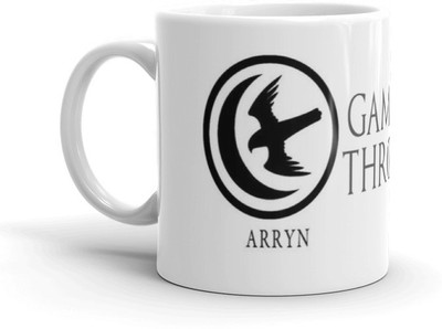 THE NK Store Game Of Thrones ARRYN Multicolour Printed Ceramic Coffee 330ml 112 Ceramic Coffee Mug(320 ml)