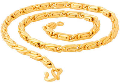 shankhraj mall Gold-plated Plated Metal Chain