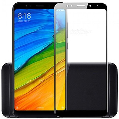 DSCASE Edge To Edge Tempered Glass for Mi Redmi 5A(Pack of 1)