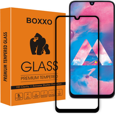 Boxxo Edge To Edge Tempered Glass for Samsung Galaxy M31(Pack of 1)