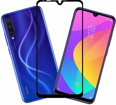 AKSHUD Edge To Edge Tempered Glass for Mi A3(Pack of 1)
