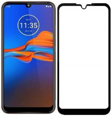 INFINITYWORLD Edge To Edge Tempered Glass for Motorola e6s(Pack of 1)