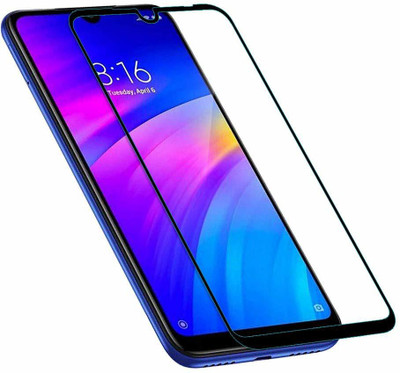 DSCASE Edge To Edge Tempered Glass for Mi Redmi Note 7 Pro(Pack of 1)