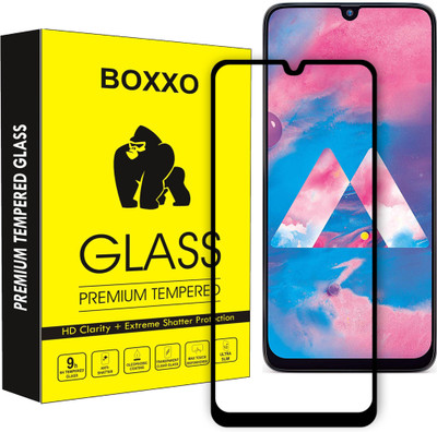Boxxo Edge To Edge Tempered Glass for Samsung Galaxy M31(Pack of 1)