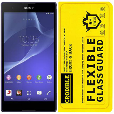 CRodible Front and Back Screen Guard for Sony Xperia T2 Ultra(Pack of 1)