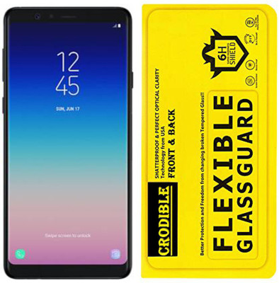 CRodible Front and Back Screen Guard for Samsung Galaxy A8 Star(Pack of 1)