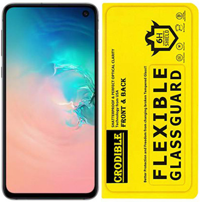 CRodible Front and Back Screen Guard for Samsung Galaxy S10e(Pack of 1)