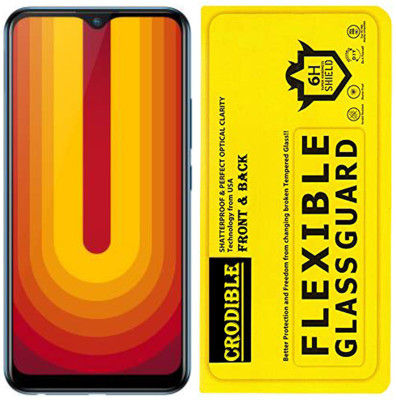 CRodible Front and Back Screen Guard for Vivo U10(Pack of 1)