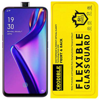 CRodible Front and Back Screen Guard for OPPO K3(Pack of 1)