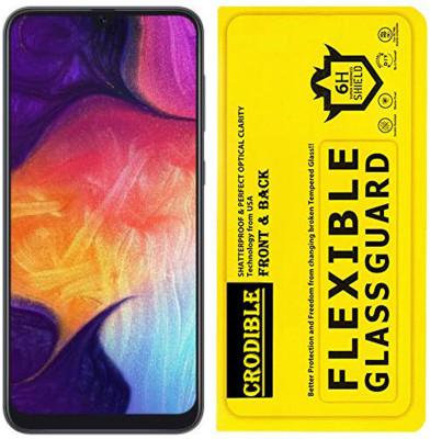 CRodible Front and Back Screen Guard for Samsung Galaxy A50(Pack of 1)