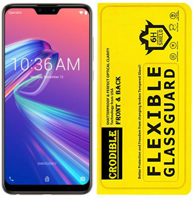 CRodible Front and Back Screen Guard for Asus Zenfone Max Pro M2(Pack of 1)