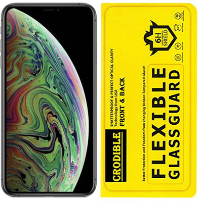 CRodible Front and Back Screen Guard for Apple iPhone XS Max(Pack of 1)