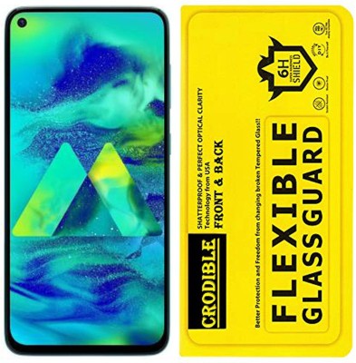 CRodible Front and Back Screen Guard for Samsung Galaxy M40(Pack of 1)