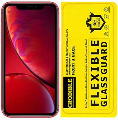 CRodible Front and Back Screen Guard for Apple iPhone XR(Pack of 1)
