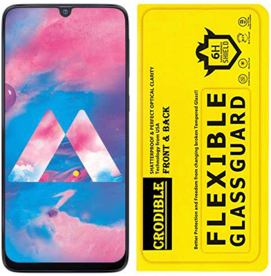 CRodible Front and Back Screen Guard for Samsung Galaxy M30(Pack of 1)
