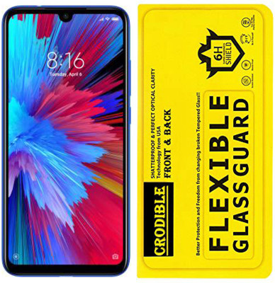 CRodible Front and Back Screen Guard for Redmi Note 7S(Pack of 1)