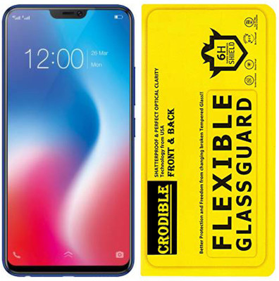 CRodible Front and Back Screen Guard for Vivo V9(Pack of 1)