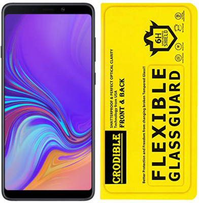 CRodible Front and Back Screen Guard for Samsung Galaxy A9(Pack of 1)